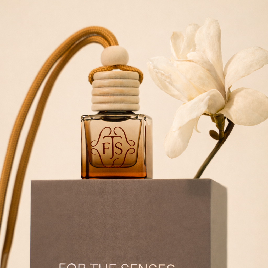 For The Senses: Duurzaam geproduceerde autoparfum met gecertificeerde en geteste parfumolie